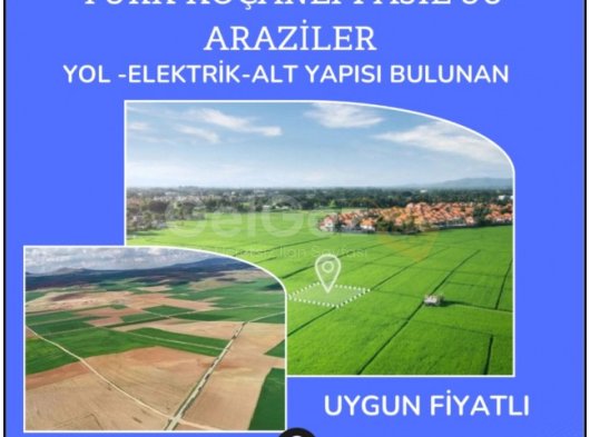 HAVAALANI'NA YAKIN MERİÇ BÖLGESİNDE UYGUN FİYATLI FASIL 96 ARAZİ