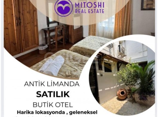 ANTİK LİMANDA SATILIK BUTİK OTEL !