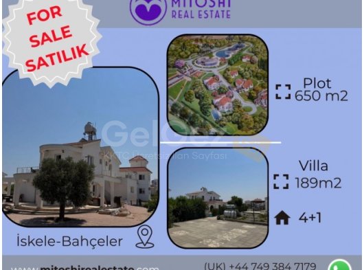 İSKELE DE KAÇIRILMAYACAK 4+1 FIRSATI !