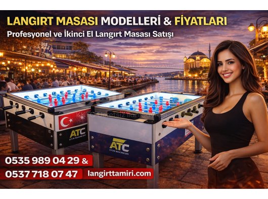 Langırt Masası Modelleri & Fiyatları | Profesyonel ve İkinci El Langırt Masası Satışı