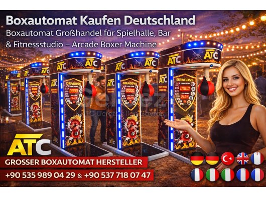 Boxautomat Kaufen Deutschland | Boxautomat Großhandel für Spielhalle, Bar & Fitnessstudio – Arcade Boxer Machine