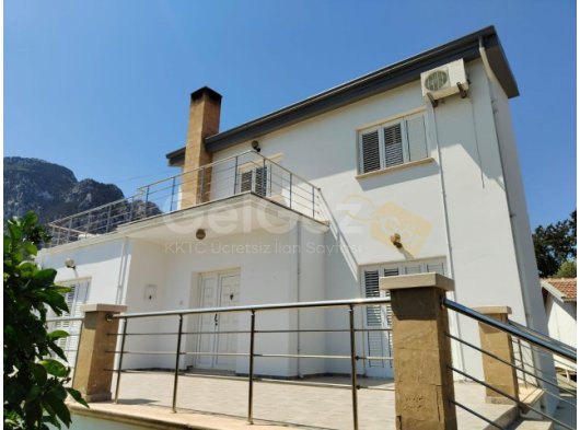 900m2 arazi üzerinde eşyalı 3+1 müstakil villa