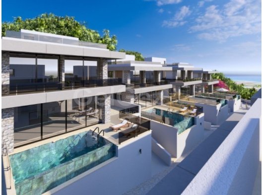 %35 peşinat geri kalanı anahtar Tesliminden sonra 2 yıl faizsiz taksitlendirme infinity havuzlu tripleks villa