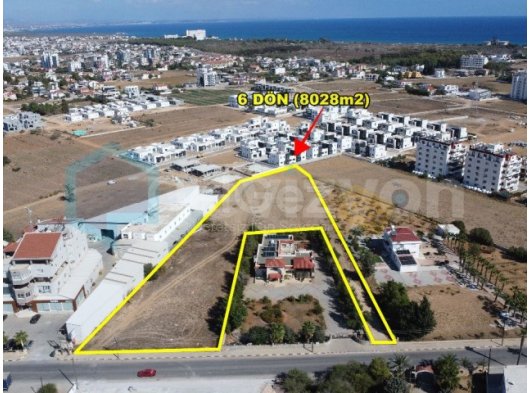 GAZİMAĞUSA YENİ BOĞAZİÇİ BÖLGESİ – 6 DÖNÜM (8028m²) KONUT İMARLI YATIRIMCILAR, MÜTEAHHİTLER VE PROJE GELİŞTİRİCİLER İÇİN İDEAL SATILIK ARAZİ - 05338641212