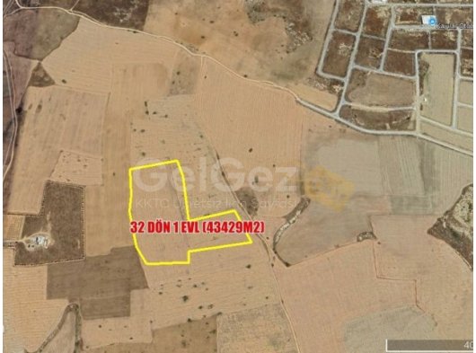 REVİZYON GAYRİMENKUL'DEN GÜVERCİNLİK'DE SATILIK ARAZİ