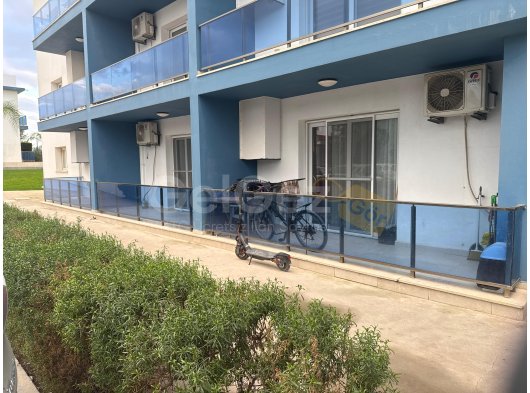 İSKELE LONG BEACH BÖLGESİNDE ZEMİN KAT EŞYALI KOÇANI HAZIR SATILIK STUDYO DAİRE - +905338641212