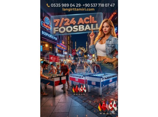 İstanbul Bar ve Kafeler İçin Langırt Masası Çözümleri | İkinci El Garantili Satış, Ücretsiz Kiralama ve Profesyonel Tamir