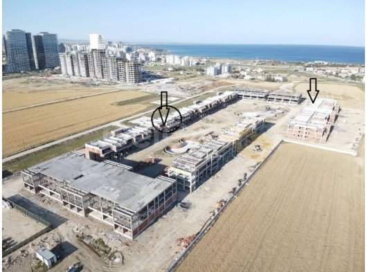 Elysium Sitesinde İnşaat Firmasından ucuza satılık 1+1 Teraslı deniz manzaralı daire