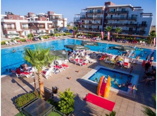 Satilik eşyali 2+1 daire iskele longbeach