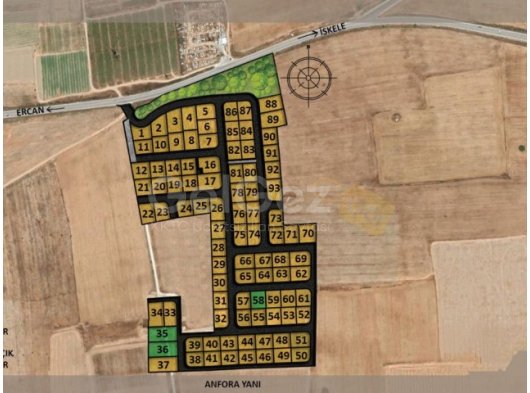 İskele Bölgesinde satılık arsalar