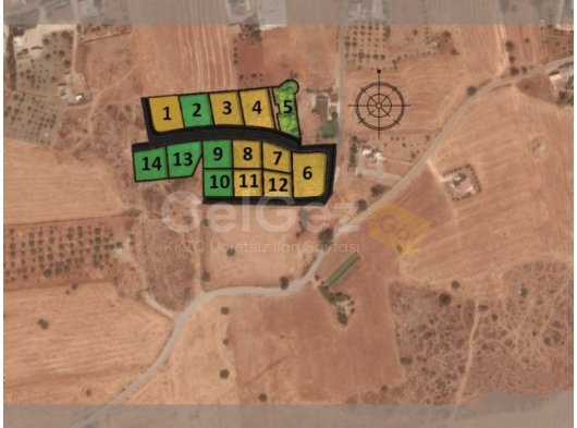 İskele kuzucukta satılık arsalar