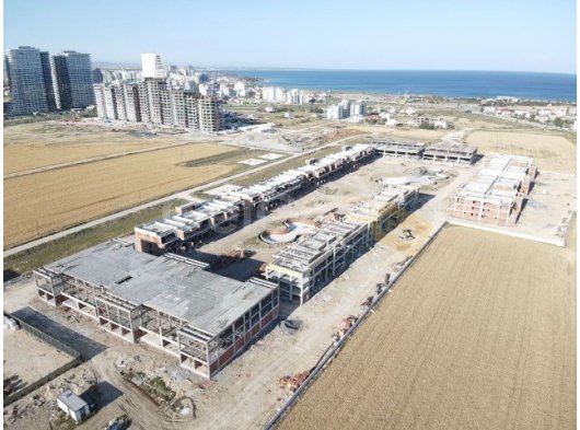 Kuzey Kıbrıs İskele Long Beach'te Yatay Mimarili Projeden ACİL ve FIRSAT Satılık Stüdyo Daire