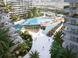 İskele Long Beach'te Satılık 1+0 Daire - Proje Aşamasında, Ful Eşyalı!