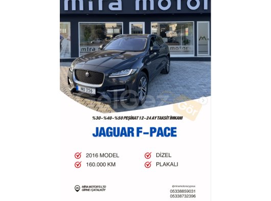 2016 Model Otomatik Jaguar F-Pace