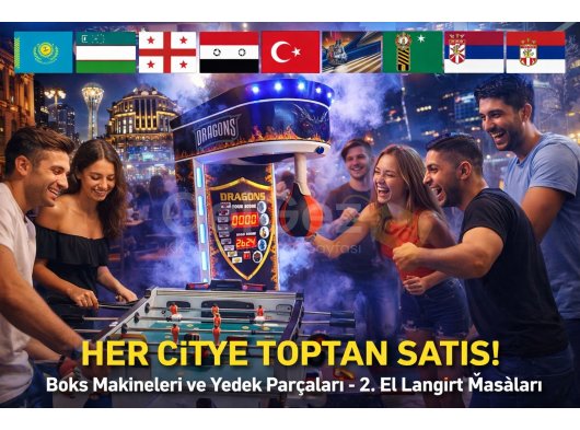 Kazakistan Boks Makinesi Satışı | Almatı & Astana Toptan Duman Efektli Boks Makineleri
