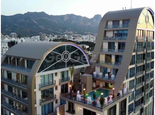 KIBRIS GİRNE MERKEZDE LÜKS YAŞAM ; SPA ,SAUNA, SPOR SALONU VE ORTAK HAVUZLU SATILIK 1+1 ,2+1 DAİRELER