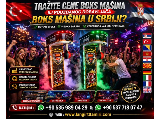 Najbolja boks aparat cena u Srbiji: Investirajte u profitabilne arcade igre za vaš klub