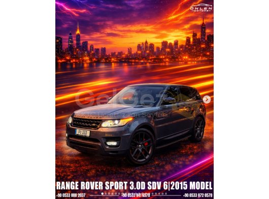 2015 Model Otomatik Land Rover Range Rover Sport