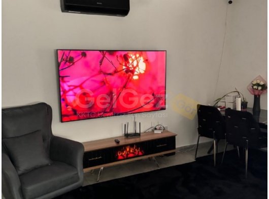 Lefkoşa Gönyeli 3+1 Eşyalı Lux Satılık Daire