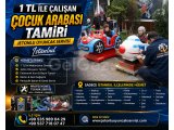 1 TL ile Çalışan Çocuk Arabası Tamiri | Jetonlu Oyuncak Servisi İstanbul