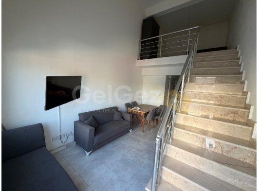 MAĞUSA YENİŞEHİR BÖLGESİ KİRALIK 1+1 LOFT ZEMİN KAT DAİRE
