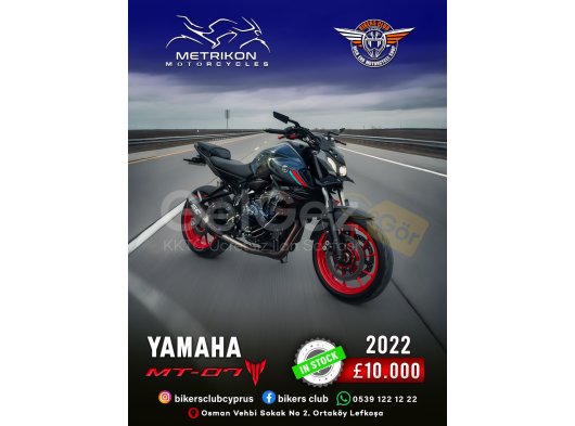 2022 Model YAMAHA MT07