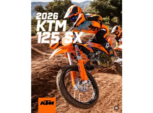 2026 Model KTM125 SX