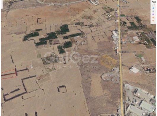 Güzelyurt Kalkanlı Yolunda satılık tarla