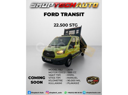2019 Model Otomatik Ford Transit