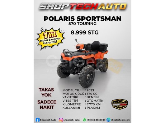 2023 Model Otomatik Polaris Sportsman 570 Touring