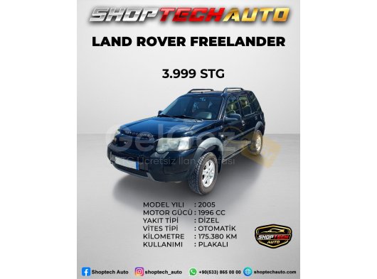 2005 Model Otomatik Land Rover Freelander