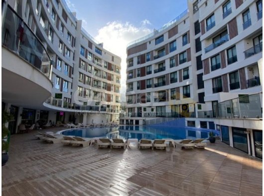 GİRNE MERKEZ AVRASYA CİTY'DE LÜX FULL EŞYALI 2+1 DAİRE!!!