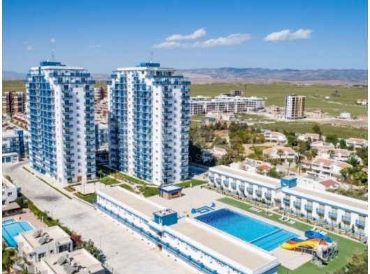 İSKELE LONG BEACH MERKEZİNDE SAHİLE ÇOK YAKIN FIRSAT STUDIO DAİRE!!