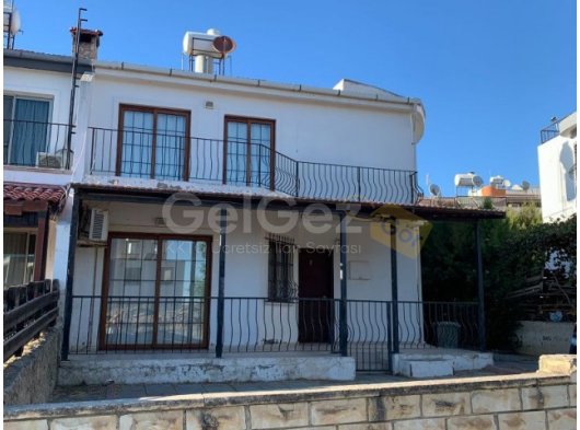 GİRNE BOĞAZKÖY'DE SATILIK TÜRK KOÇANLI 3+1 İKİZ VİLLA