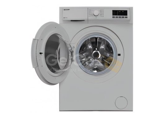 Sharp ESHFA6103IDEE Washing Machine 6kg, Silver