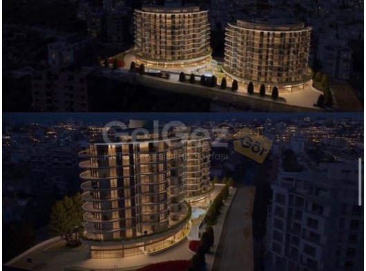 Girne Merkezin En Gözde Tower’ı CC Towers son Daireler ve Dubleks Daireler