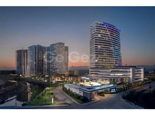 Grand Sapphire'de Havuz ve Deniz Manzaralı Stüdyo Daire