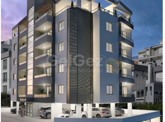 Girne şehir merkezinde hazır projeli 5 kat izini ve tüm ruhsatları alınmış satılık arsa