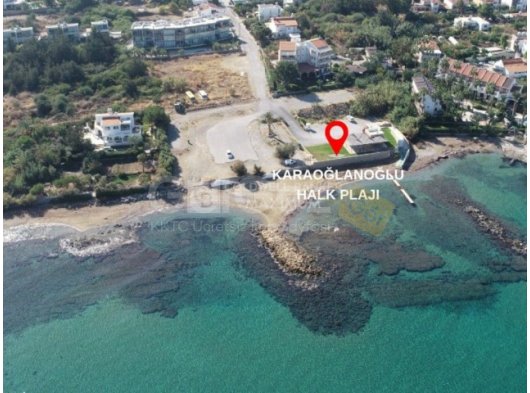 Kıbrıs Girne Karaoğlanoğlu Bölgesinde Denize Yürüme Mesafesinde Satılık 1.5 Dönüm Arazi