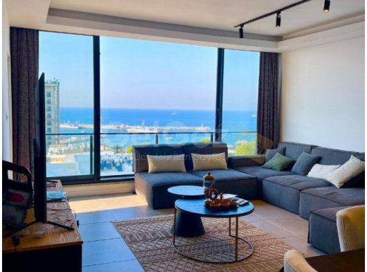 Girne Merkez'de Satılık 2+1 Full Deniz Manzaralı Daire ﻿