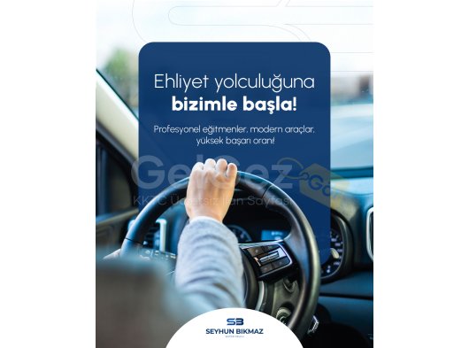 Ehliyet yolculuğuna doğru yerden başla!