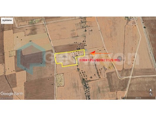 REVİZYON GAYRİMENKUL'DEN GEÇİTKALE'DE SATILIK ARAZİ