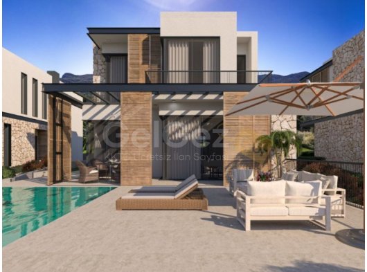 Girne Ozanköy'de proje Aşamasında 4+1 Villa