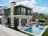 Girne Zeytinlik'te Proje Aşamasında Şık 3+1 Villa - Havuz ve Bahçe Keyfi!