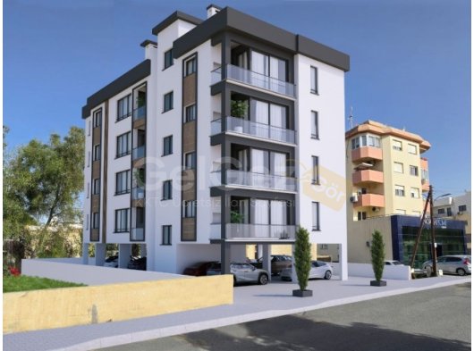 Lefkoşa Ortaköy'de Modern 2+1 Daire Satılık!