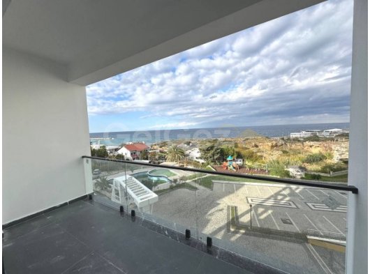  GİRNE FULL DENİZ MANZARALI ÖNÜ KAPANMAZ SATILIK 2+1 DAİRE –TÜRK KOÇAN