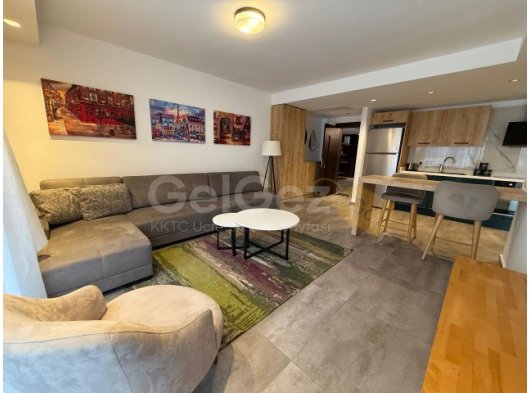 Girne Merkez’de Lüks Site İçerisinde Full Eşyalı Satılık 1+1 Daire