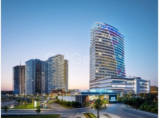 Grand Sapphire Resort, İskele Long Beach’te Satılık Deniz Manzaralı 1+1 Daire – £145,000