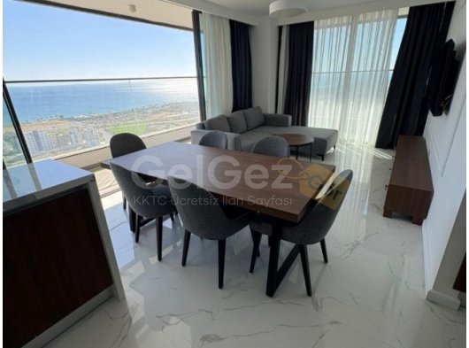 GRAND SAPPHIRE B BLOK’TA SATILIK FULL DENİZ MANZARALI LÜKS 2+1 DAİRE