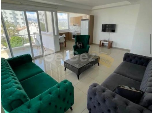 LEFKOŞA MERİT OTELİN KARŞISINDA KİRALIK 2+1 DAİRE